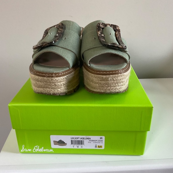 Sam Edelman size 8 clogs platforms slides - Picture 2 of 7